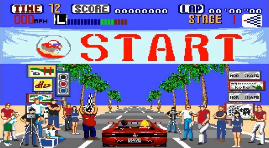 Outrun Megadrive