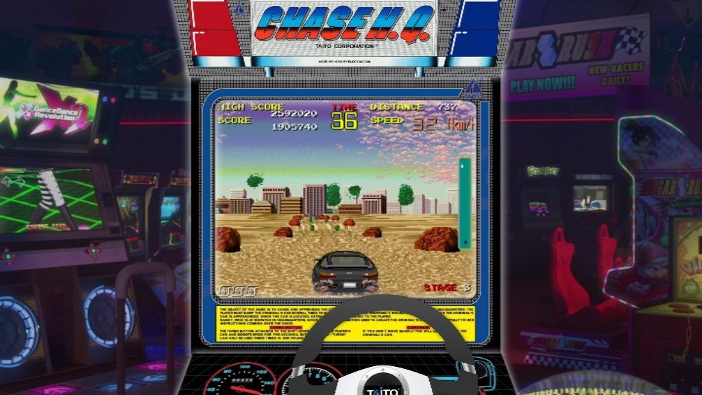 Arcade Cabinet Chase HQ