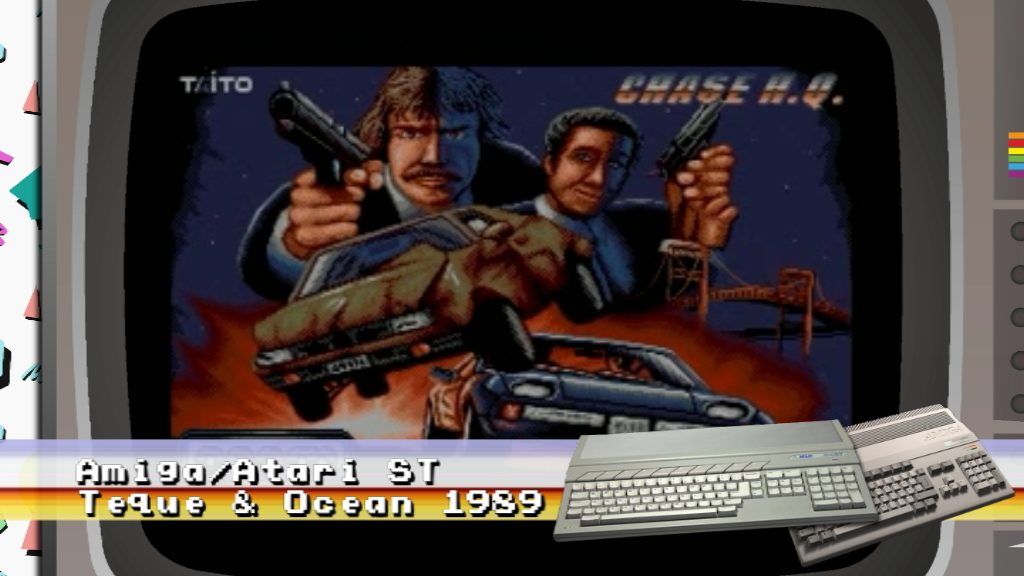 Chase HQ Atari ST Amiga