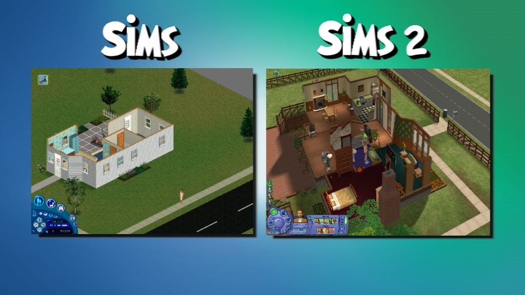 Sims vs Sims 2