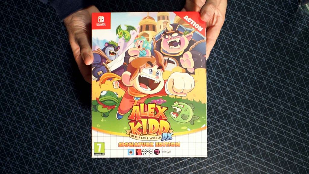 Signature Edition of Alex Kidd in Miracle World DX