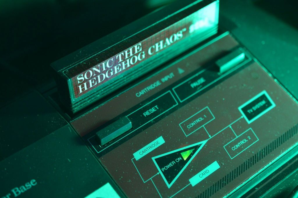 Sega Master System & Cartridge