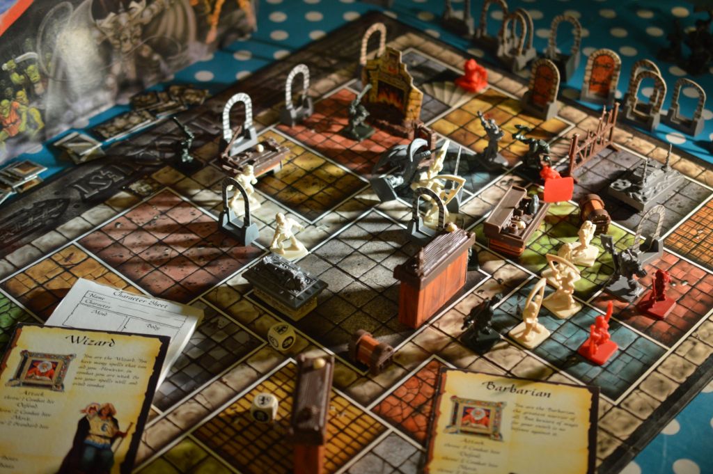 Hero Quest Game Board