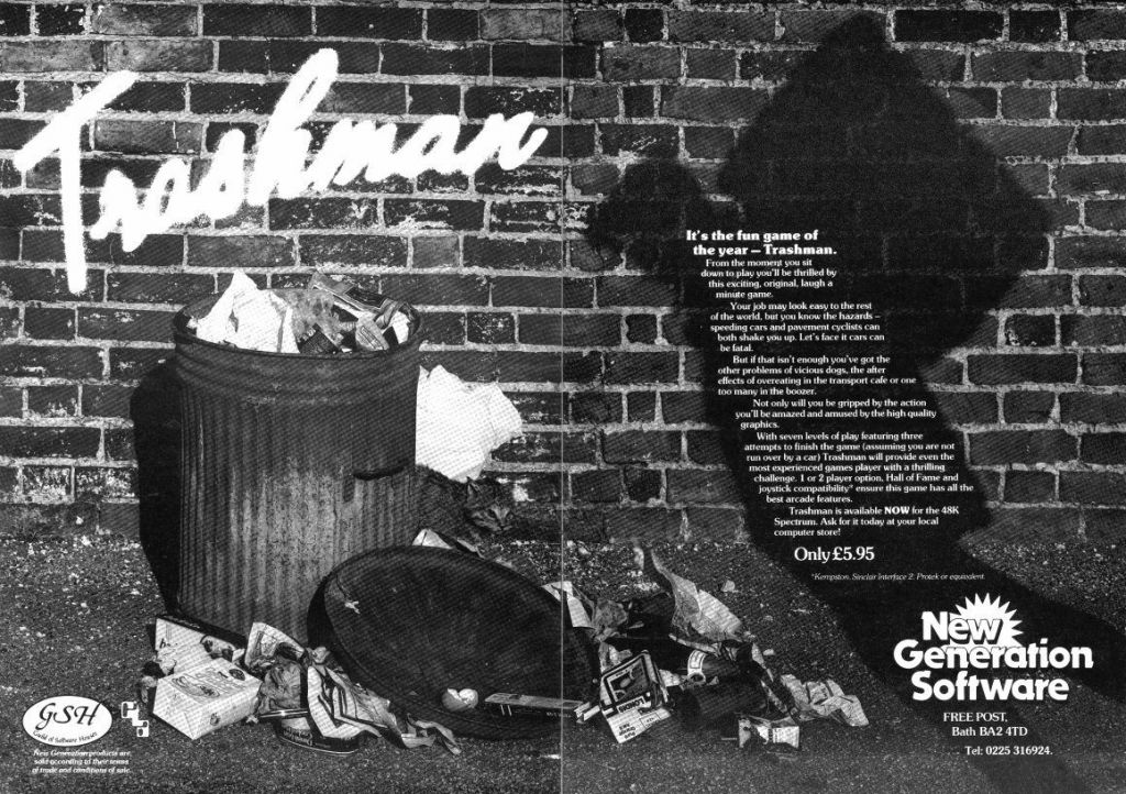 Trashman Advert