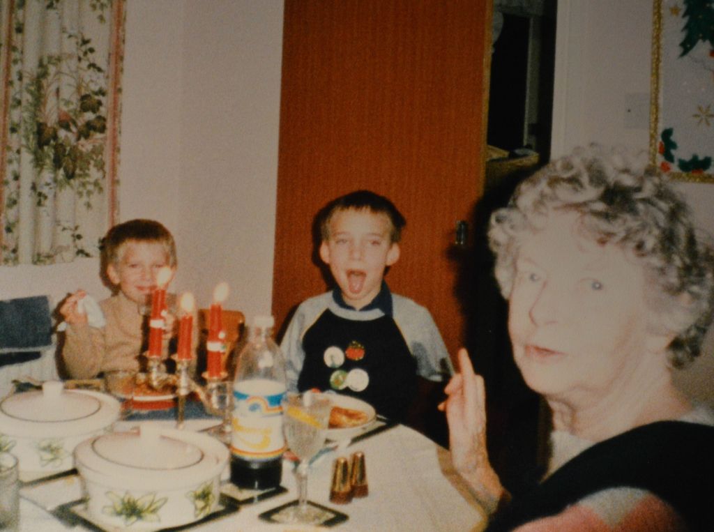 Christmas Dinner in the 1980s