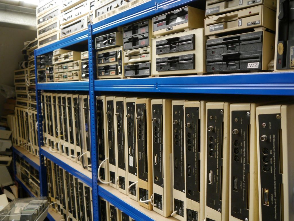 Rack of BBC Micros