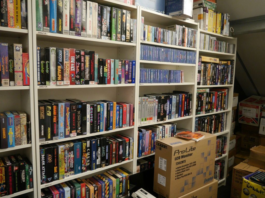 Some of the games in the archive