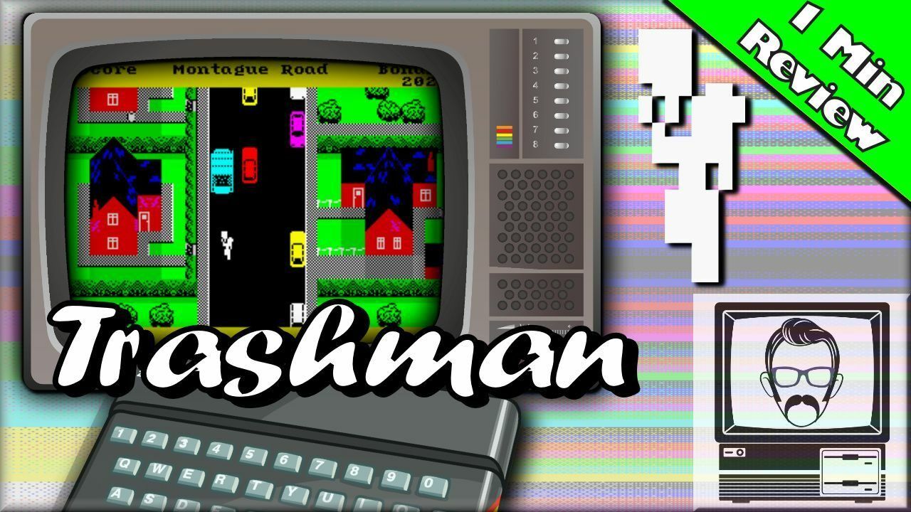 Trashman ZX Spectrum Review Nostalgia Nerd