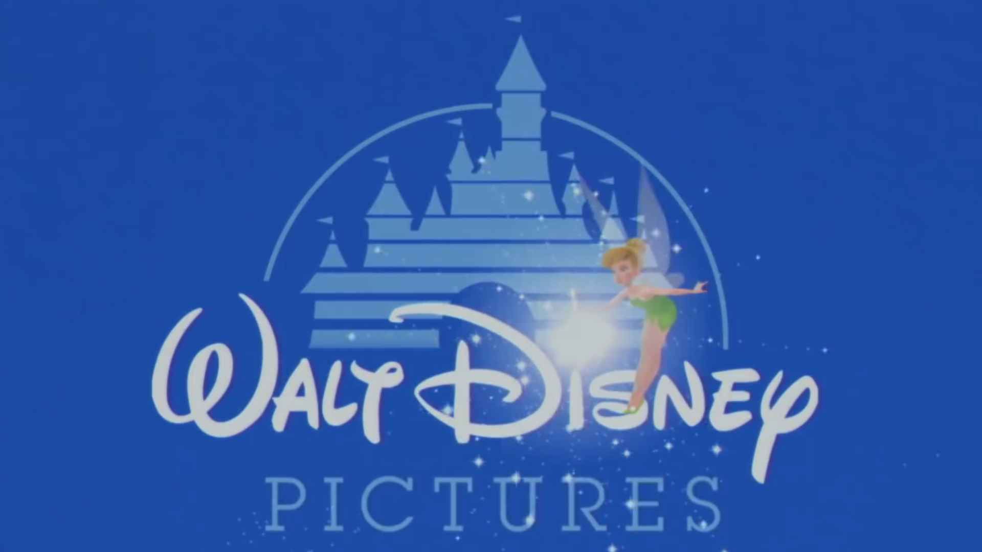 The Walt Disney Pictures logo with Tinkerbell dotting the i