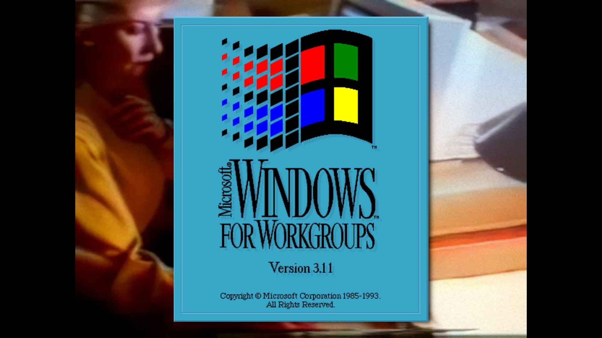 Windows for Workgroups 3.11 logo