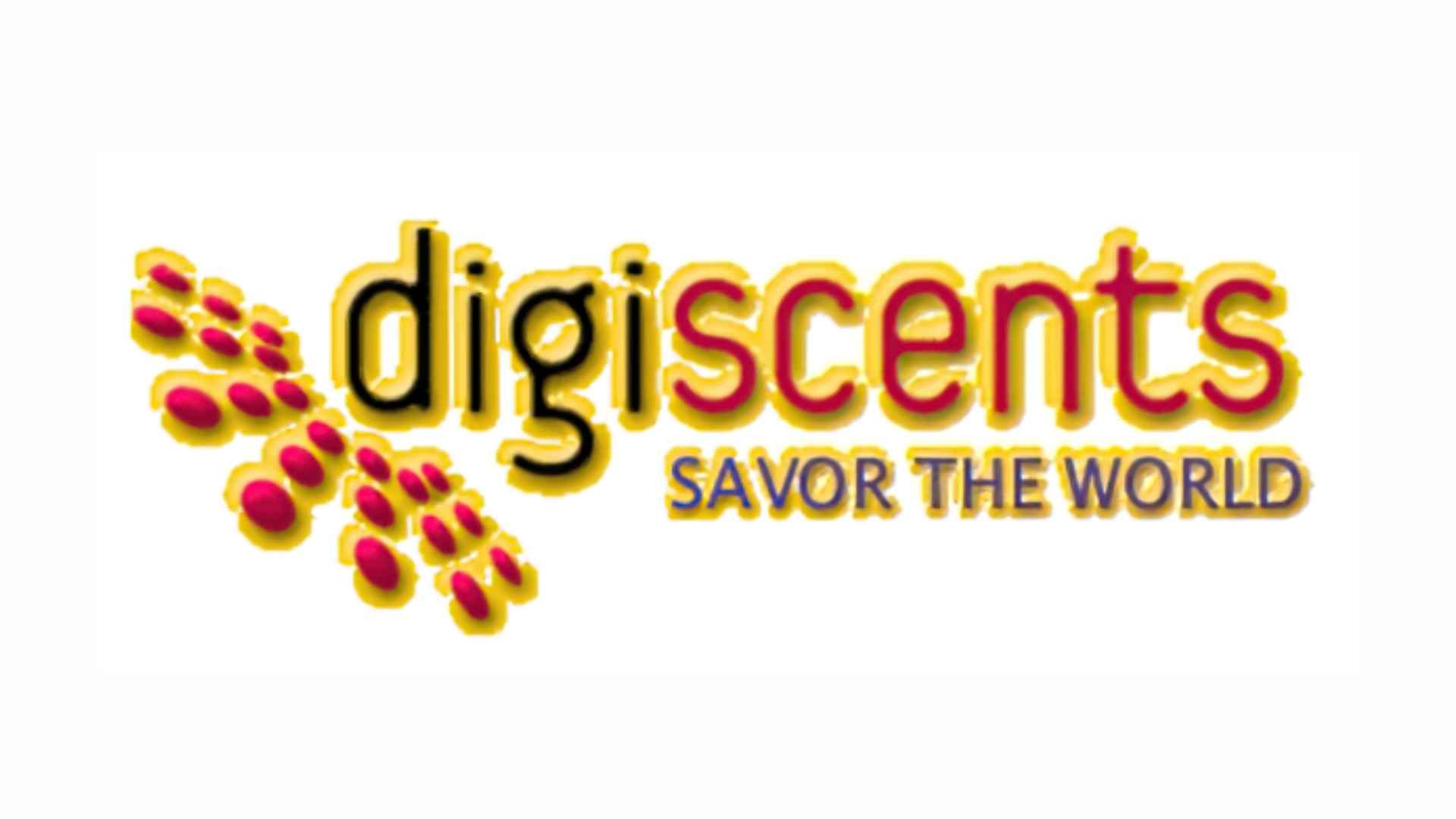 The DigiScents logo, with the text "Savor the World" underneath