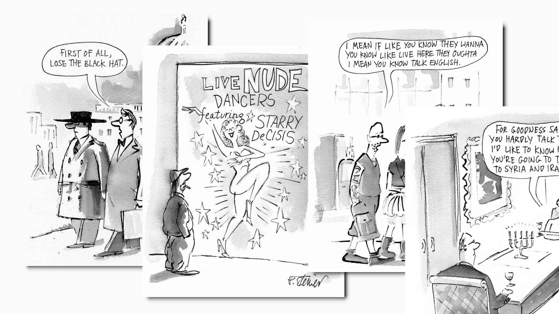 A collection of Peter Steiner's cartoons