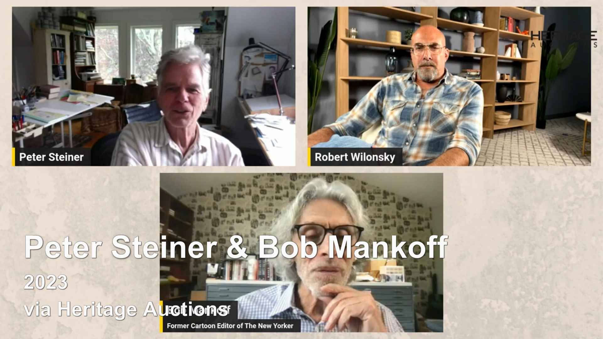 Interview with Peter Steiner and Bob Mankoff