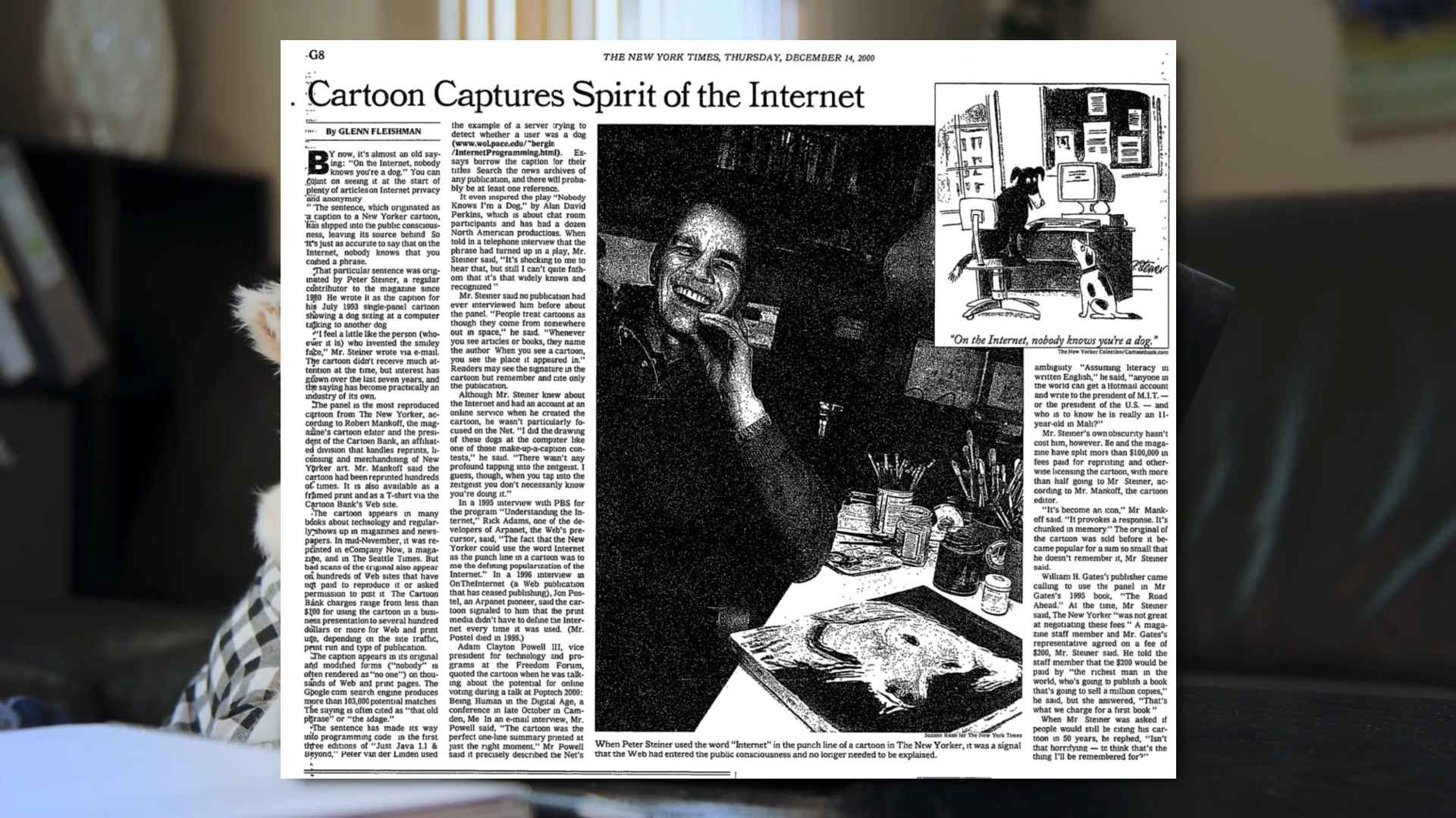 The New York Times interview