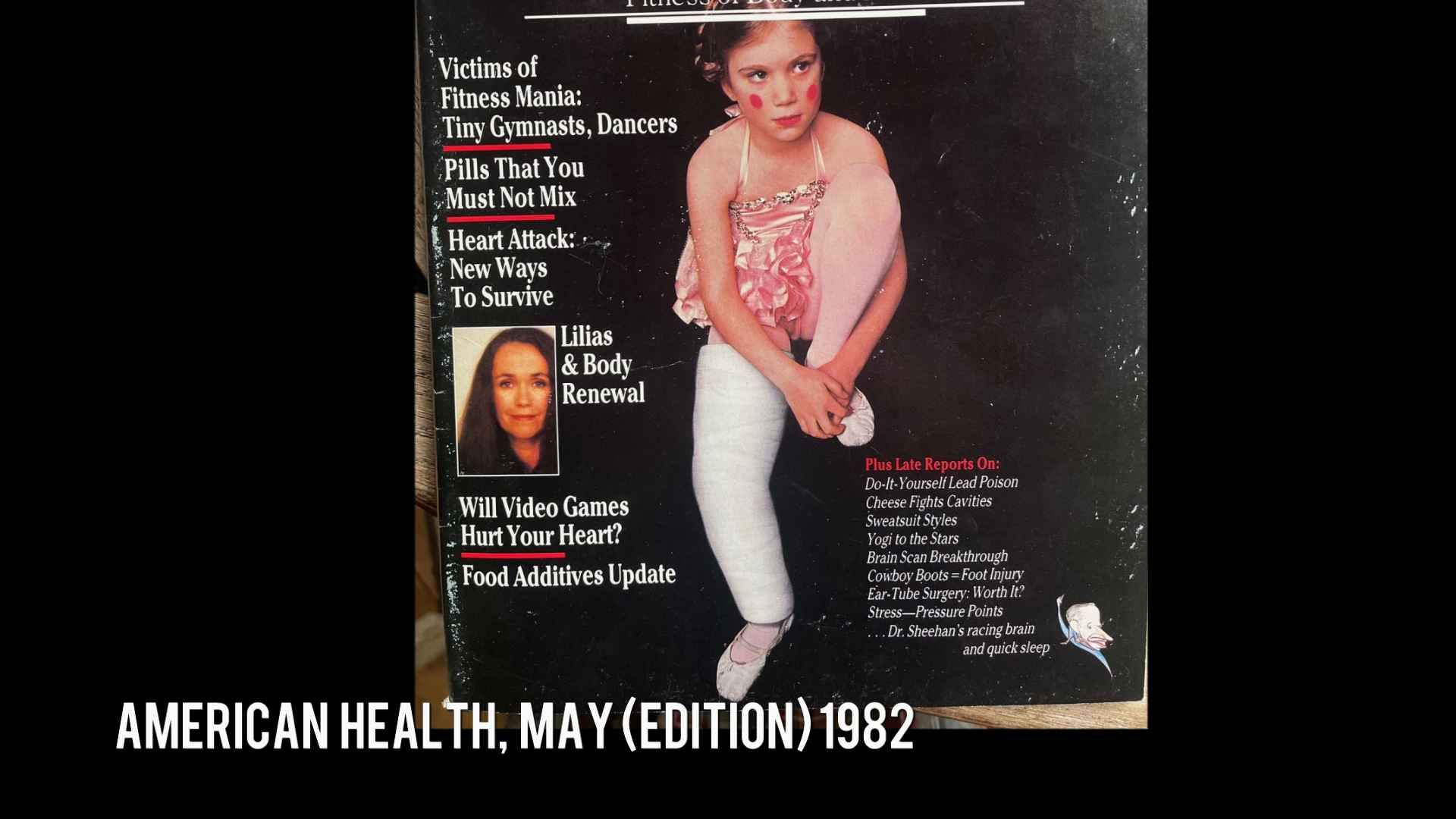American Health, May/June 1982 edition with the front page "Will Video Games Hurt Your Heart?"