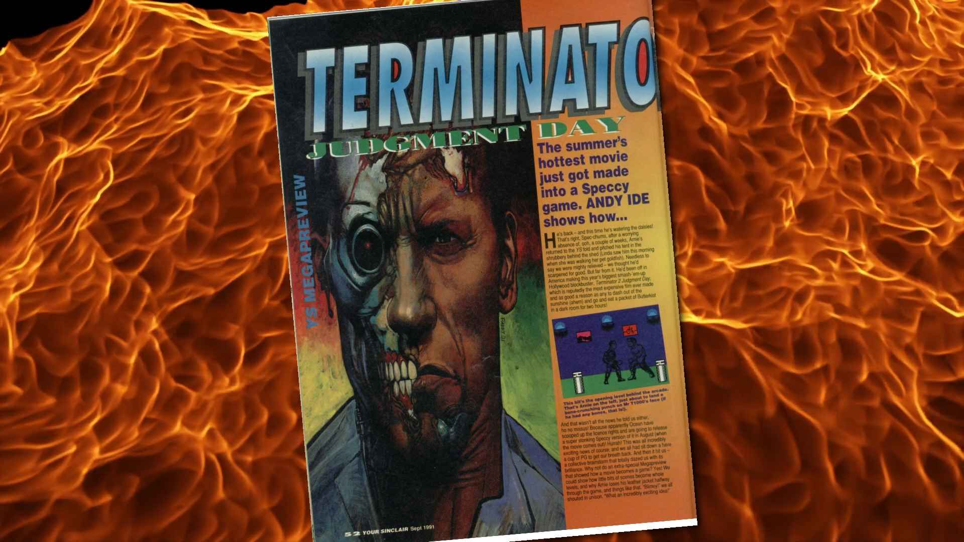 Your Sinclair September 1991 edition, featuring the Judgement Day lowdown