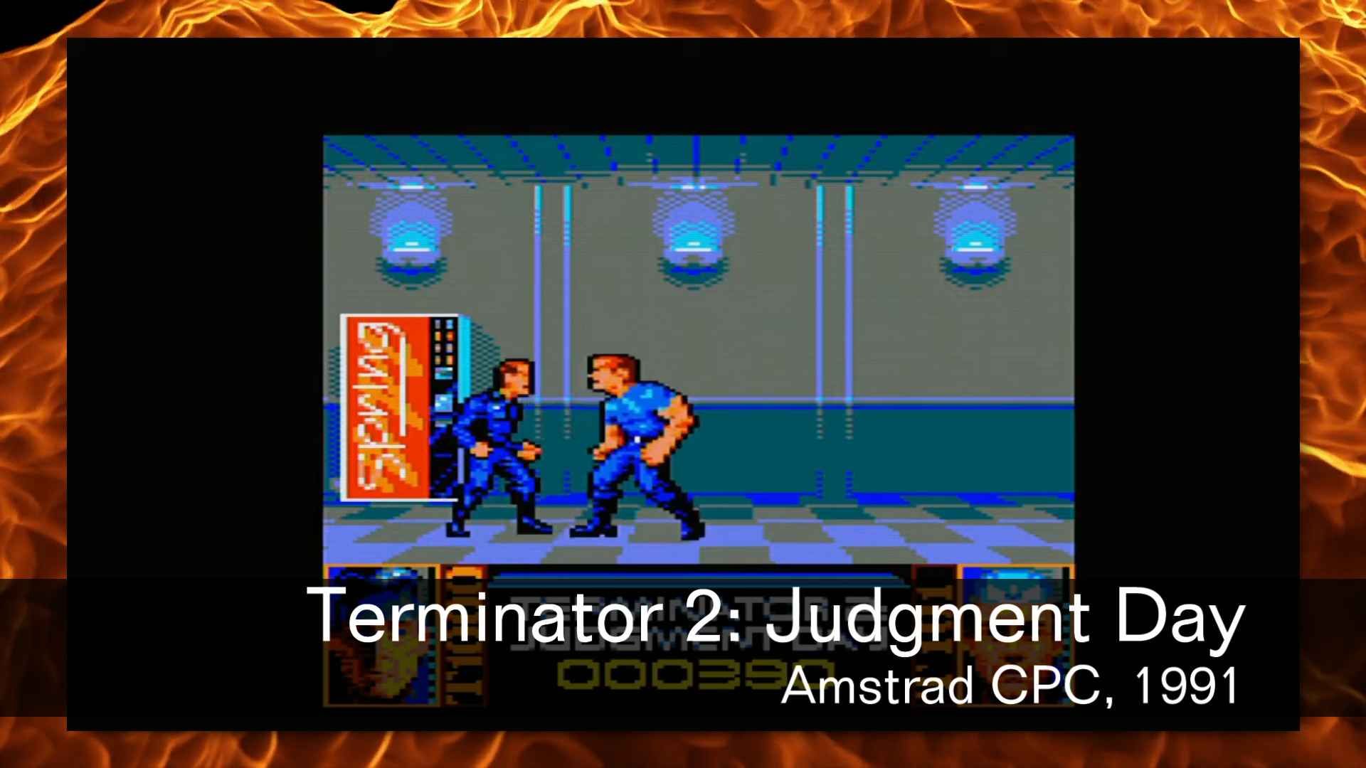 Terminator 2: Judgment Day on the Amstrad CPC