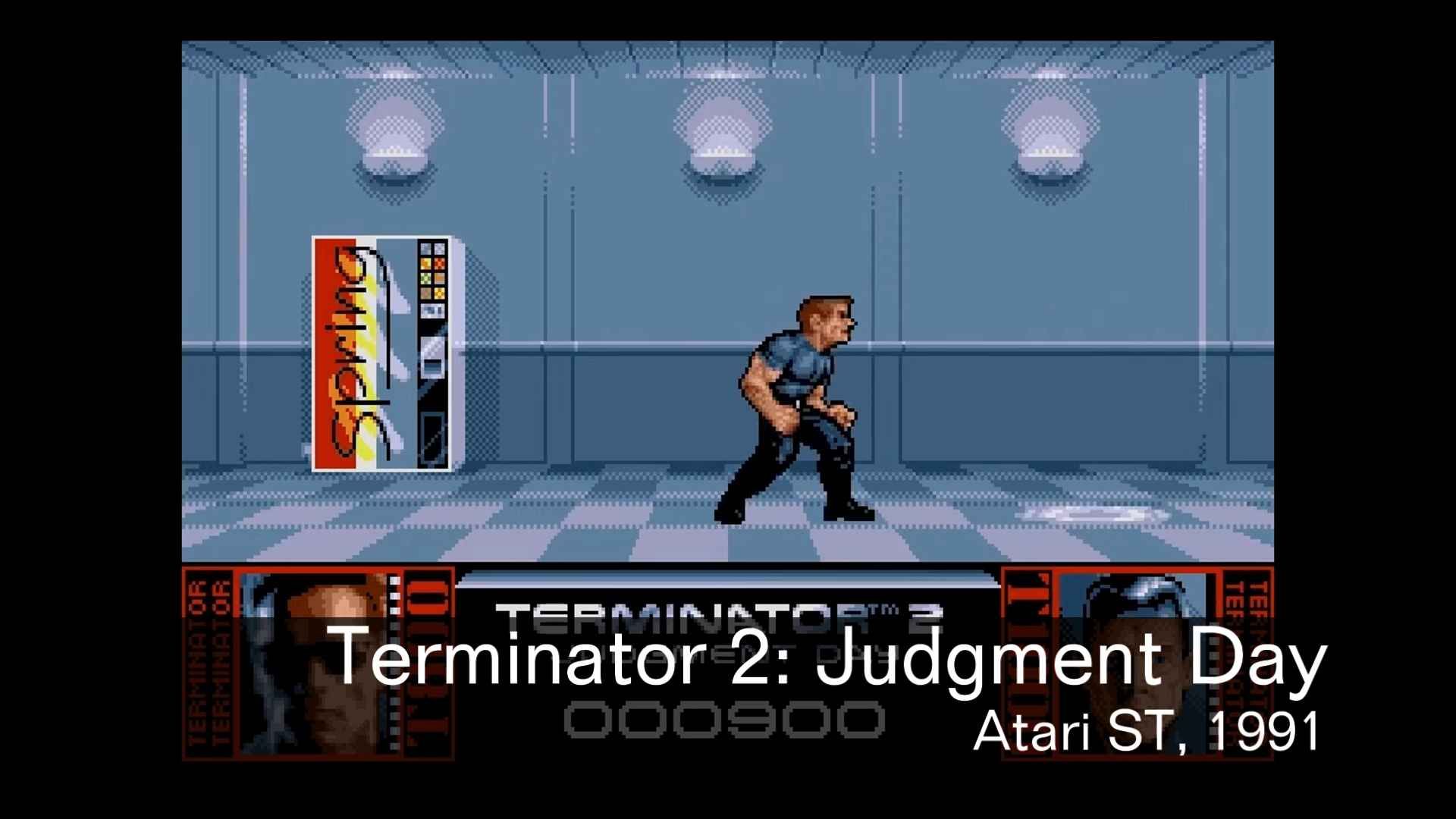 Terminator 2: Judgment Day on the Atari ST