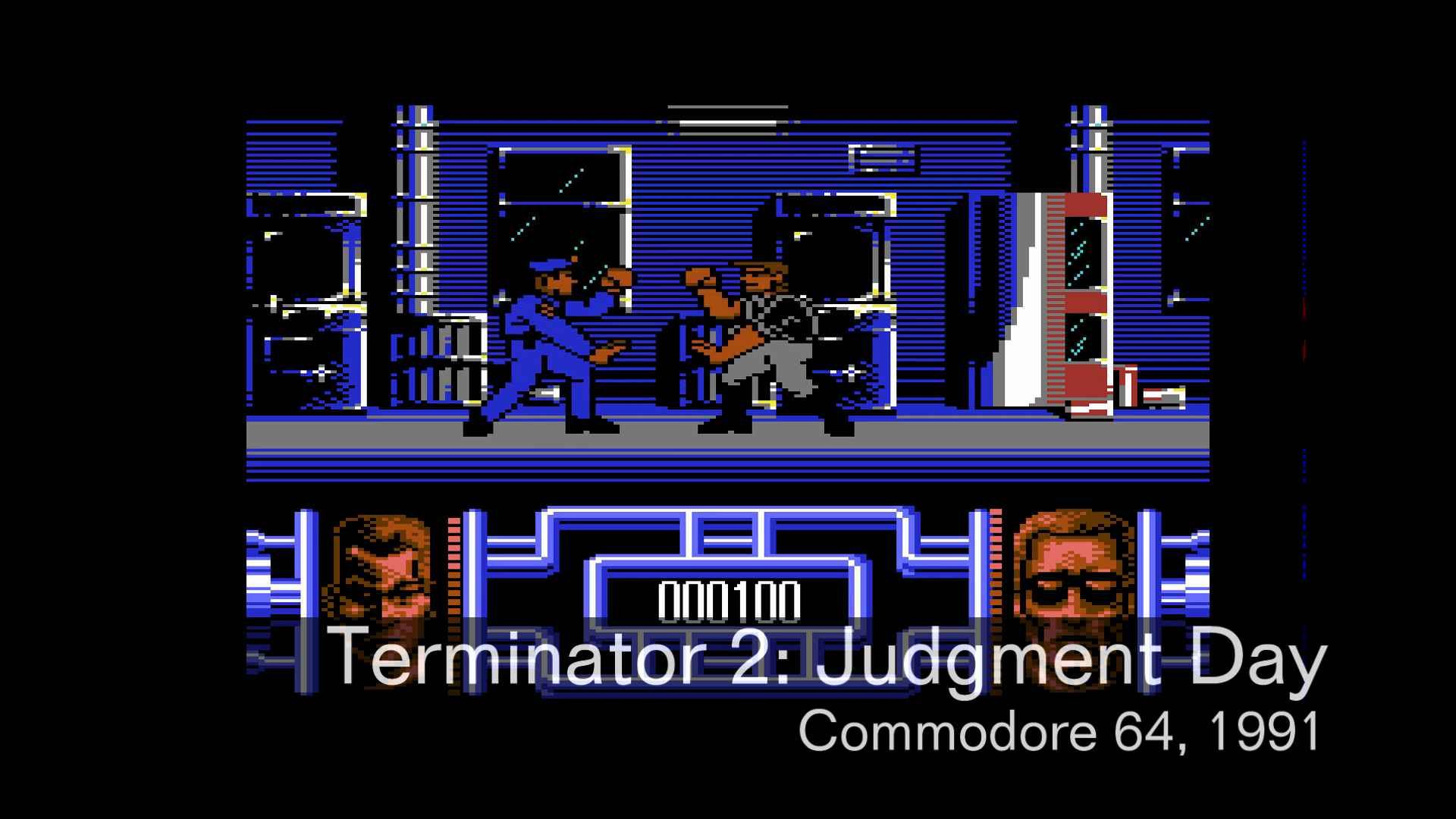 Terminator 2: Judgment Day on the Commodore 64