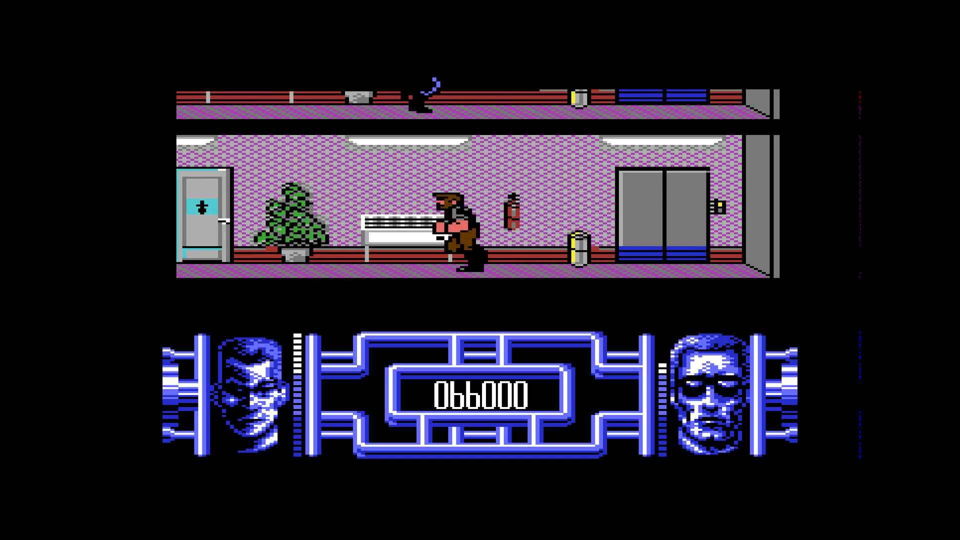 In Cyberdyne Systems on the Commodore 64 version