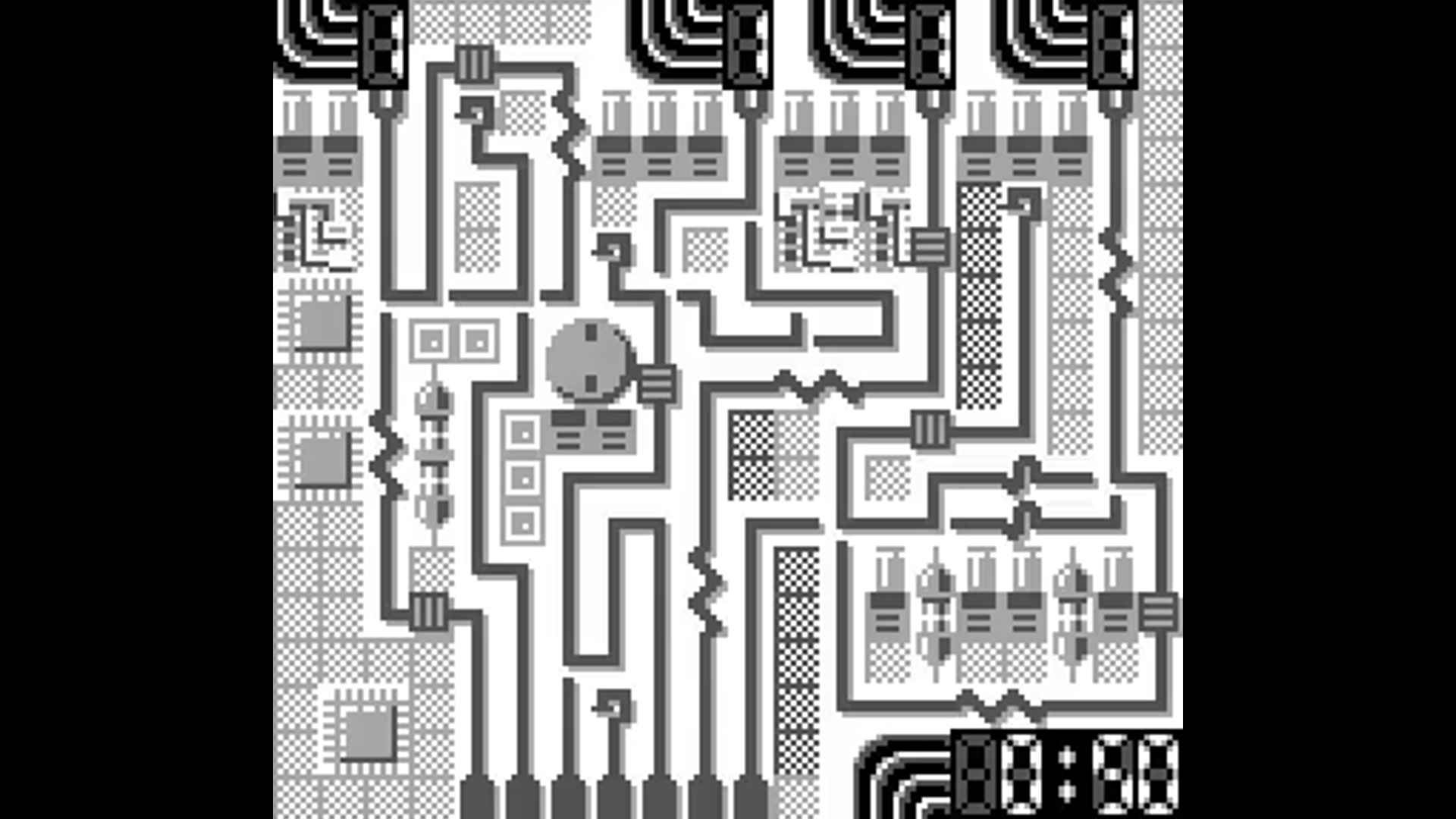Reprogramming the T800 in the Game Boy version of the game