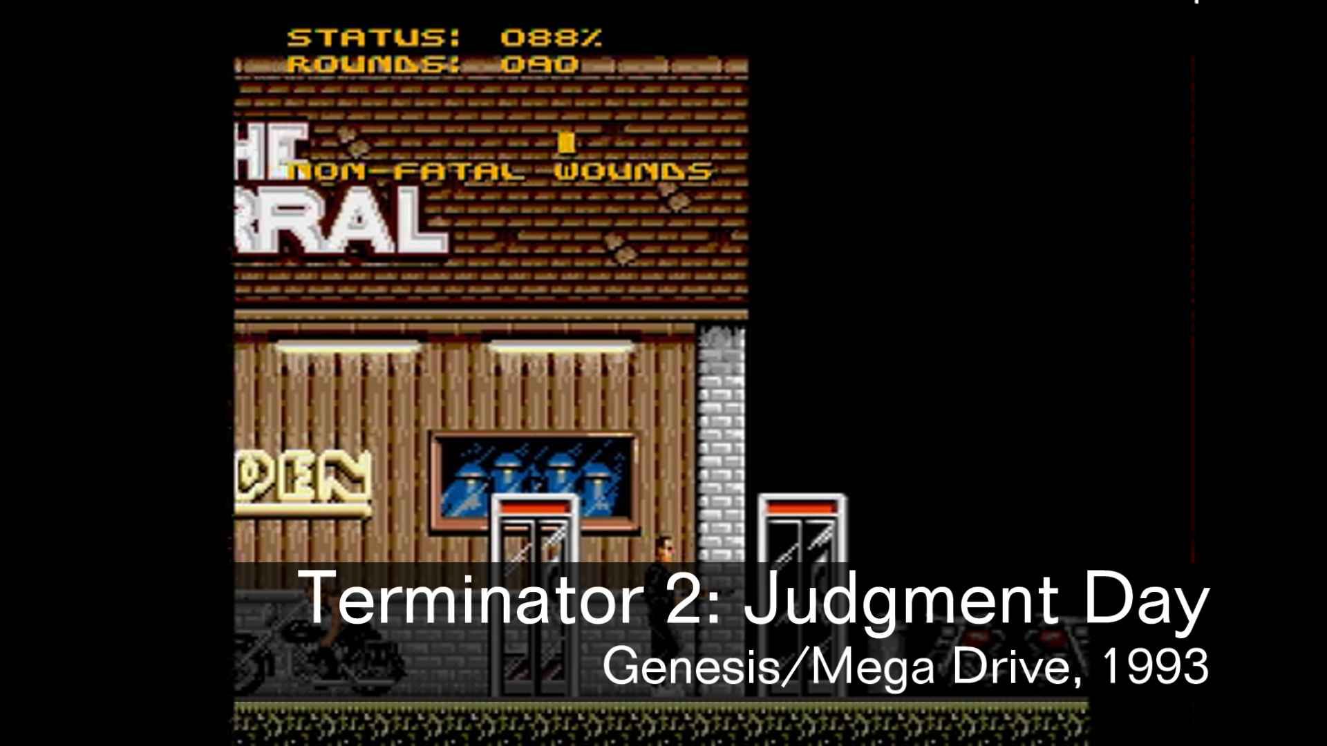 Terminator 2 on the Mega Drive/Genesis