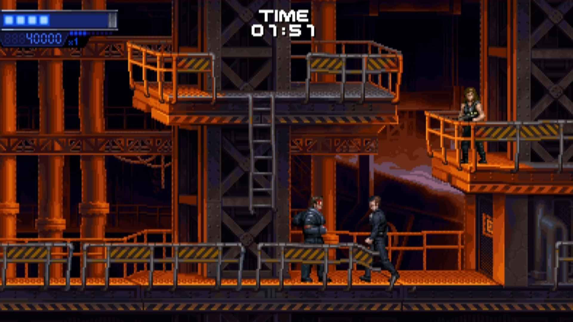 Watching the Terminators fight in 2D: No Fate