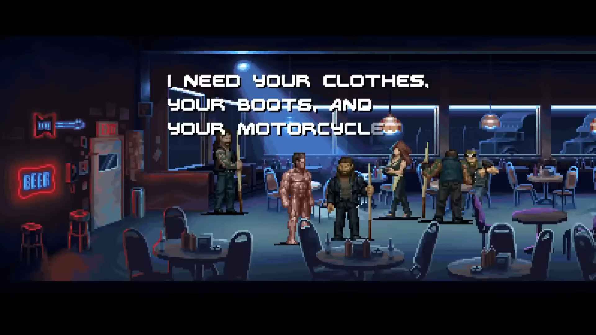 The bar scene, 2D: No Fate