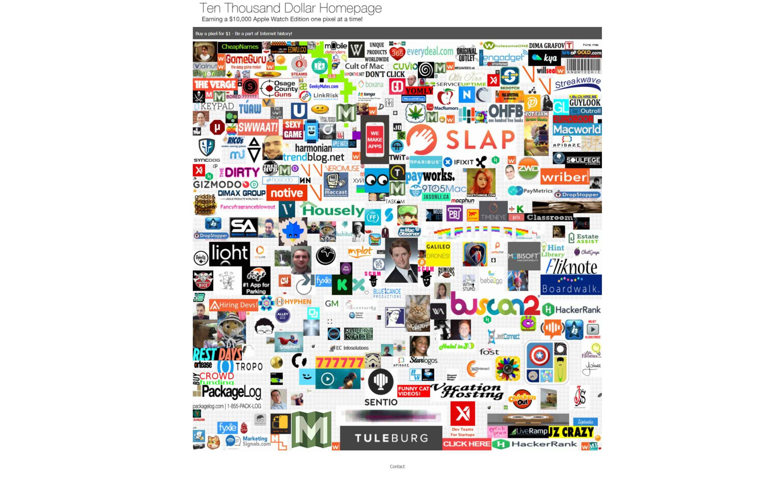 How The Million Dollar Homepage Made Internet History