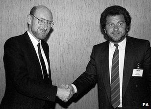 Clive Sinclair and Alan Sugar