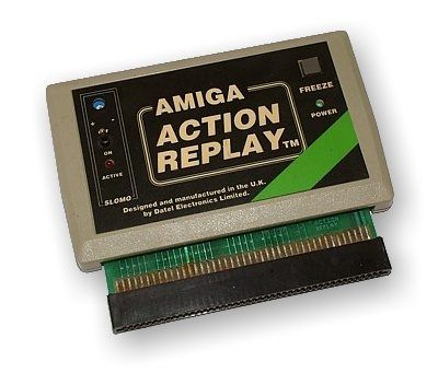 An Action Replay Cartridge