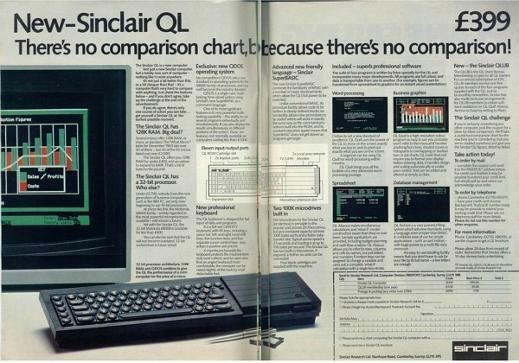 Sinclair QL Advert