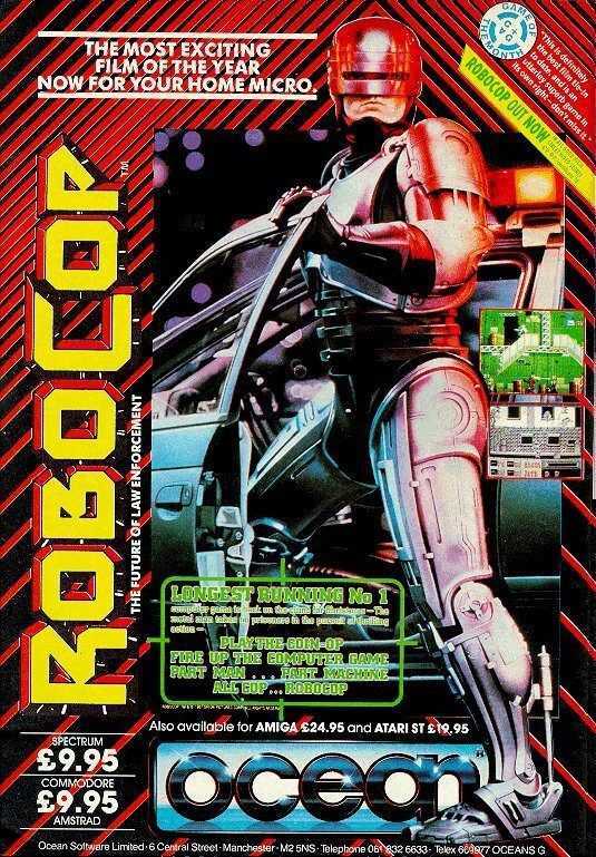 Robocop Spectrum Poster