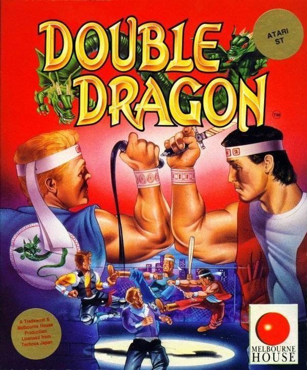 Double Dragon Atari ST Box