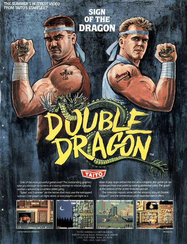 Double Dragon Poster