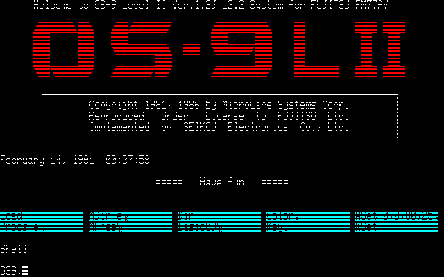 OS9 Screen