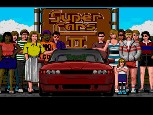 Supercars II Title Screen