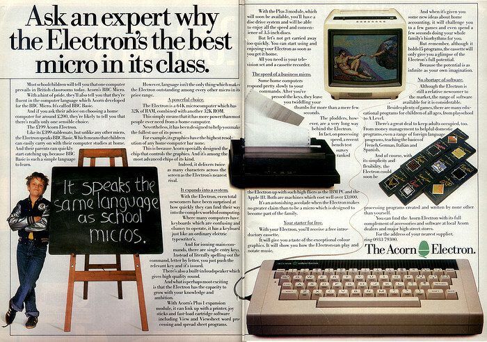 Acorn Electron Advert