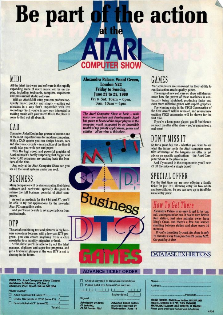 An old Atari Advert