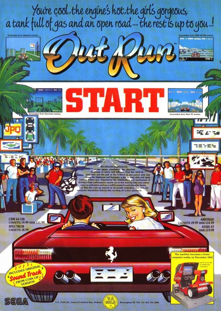 OutRun Advert