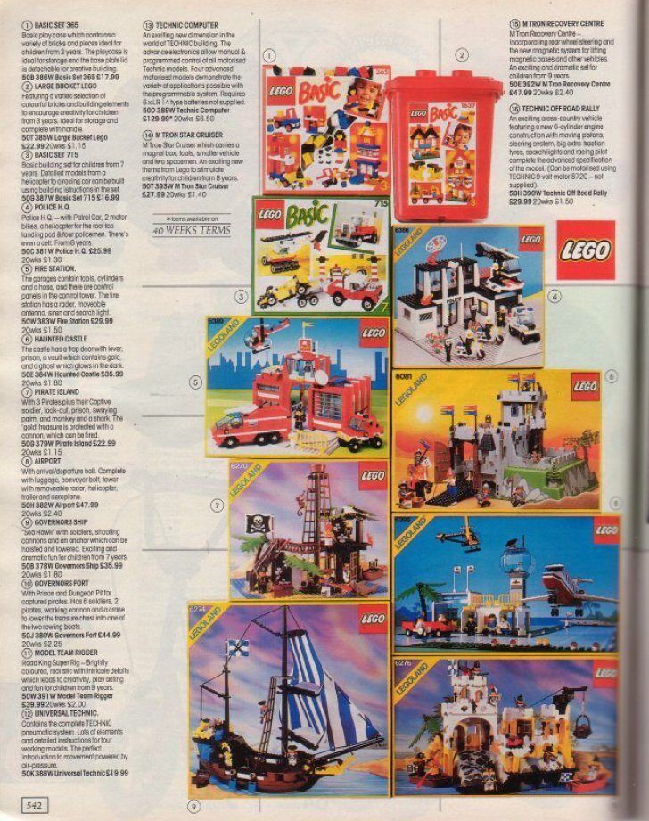 1980s Lego Castles