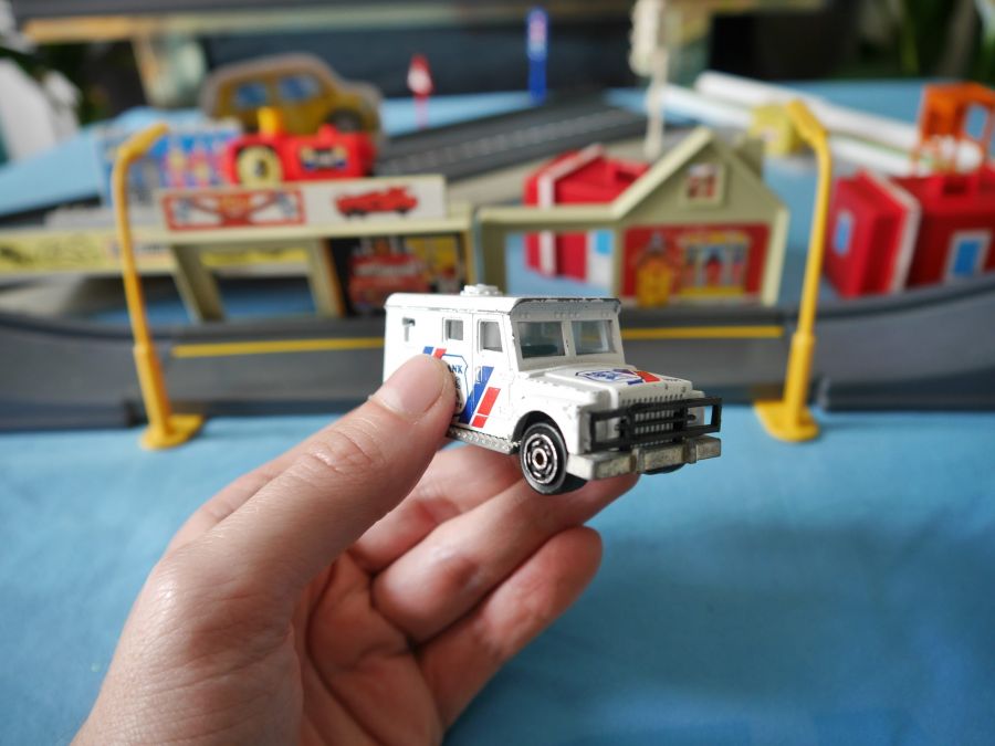 Security Van with some Matchbox Road